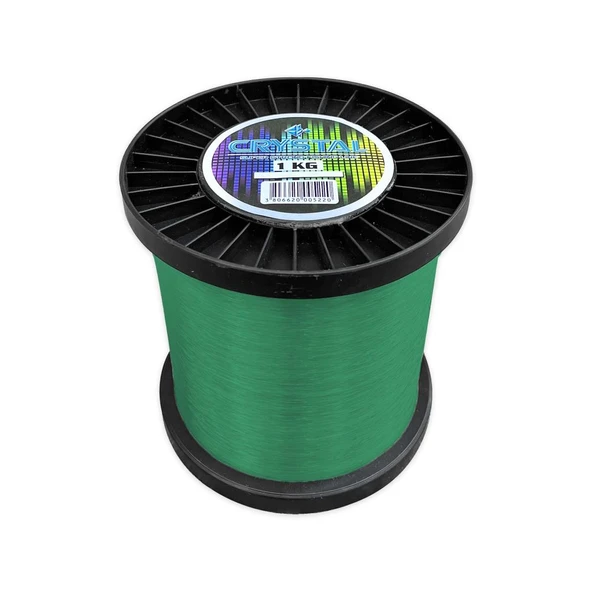 Crystal Yeşil Bobin Misina 1 KG Ekstra Güçlü - Resim 4