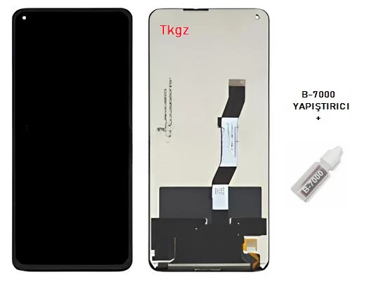 Tkgz - Xiaomi Mİ 10T PRO Uyumlu Lcd Ekran Dokunmatik SERVİCE - PACK + B-7000 - Resim 2