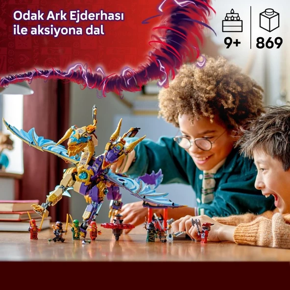 LEGO 71836 NINJAGO Odak Ark Ejderhası - Resim 5