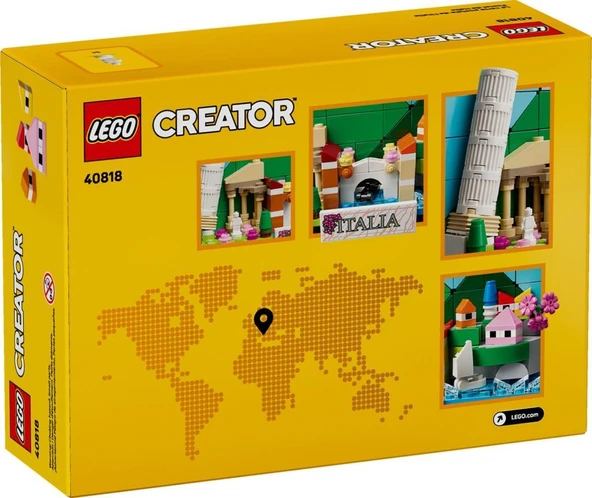 LEGO 40818 İtalya Kartpostalı - 1