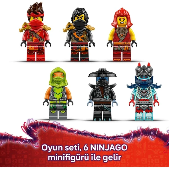 LEGO 71844  Nınjago® Ninja Savaş Aracı - 6