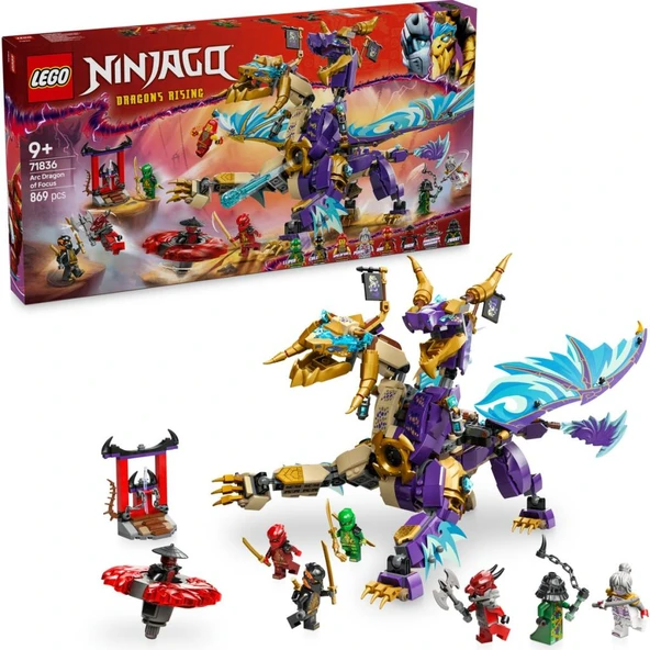 LEGO 71836 NINJAGO Odak Ark Ejderhası ürün görseli 1