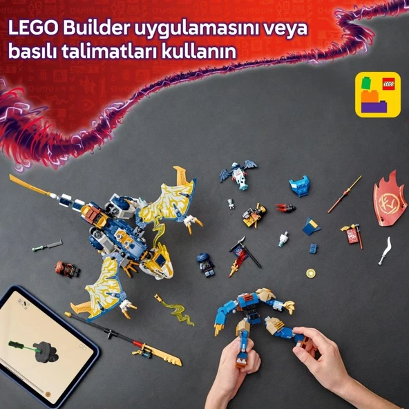 LEGO 71843  Nınjago Rogue’un Robot Ejderha Binicisi - Resim 7