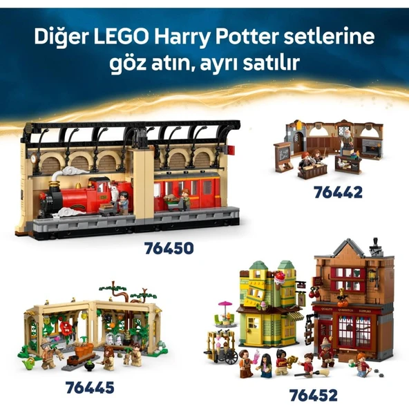 LEGO 76454 Harry Potter™ Hogwarts™ Şatosu: Ana Kule - Resim 8
