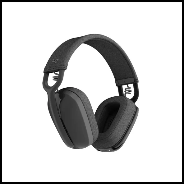 Logıtech Zone Vıbe 100, Grafit, 981-001213,   Bluetooth, Microfonlu  Kablosuz Kulaklık - 2