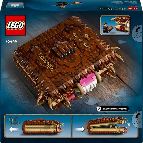 LEGO 76449  Harry Potter™ Isıran Canavar Kitap - 4