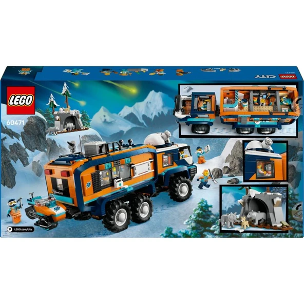 LEGO 60471 City Kutup Kaşifi Laboratuvar Kamyonu - Resim 4