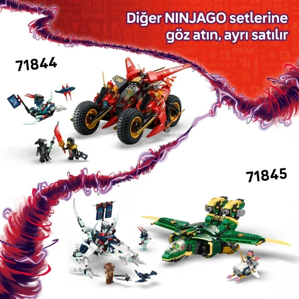 LEGO 71843  Nınjago Rogue’un Robot Ejderha Binicisi - Resim 8