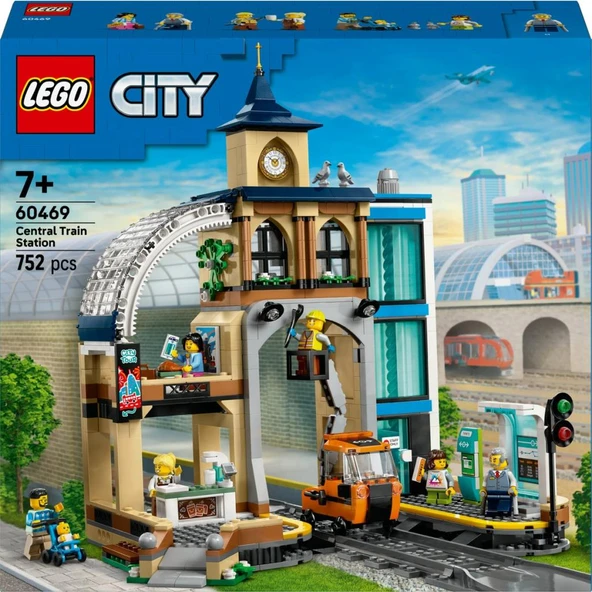 LEGO 60469 City Merkez Tren Istasyonu - Resim 3