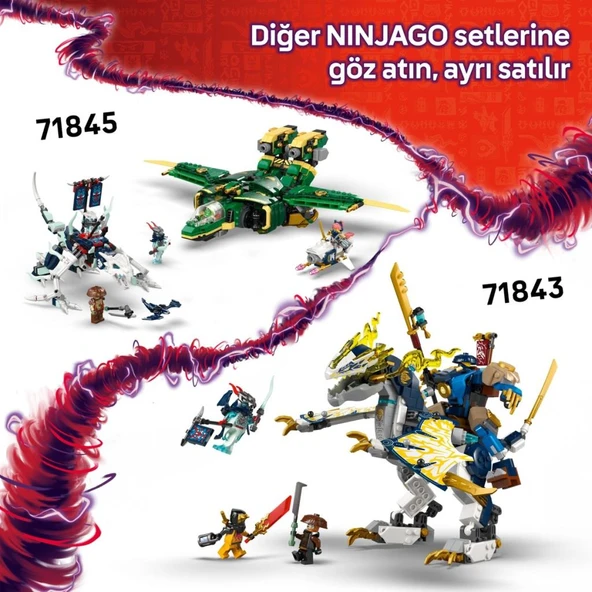 LEGO 71844  Nınjago® Ninja Savaş Aracı - 8