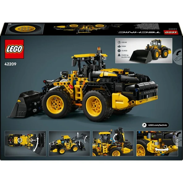 LEGO 42209 Technic Volvo L120 Electric Tekerlekli Yükleyici - Resim 4