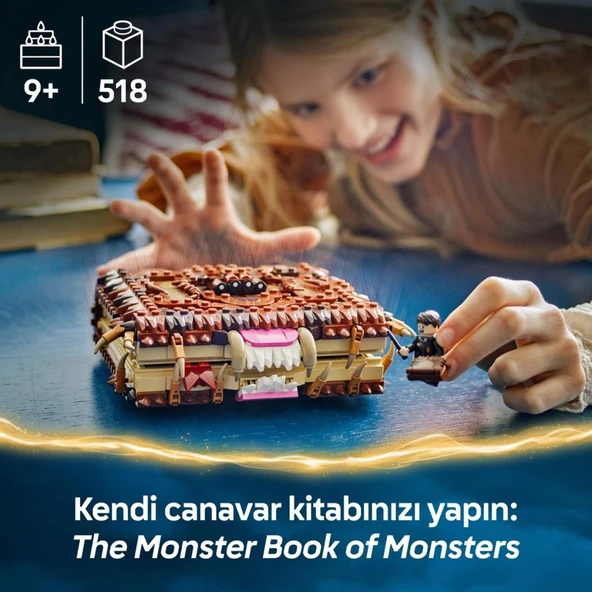 LEGO 76449  Harry Potter™ Isıran Canavar Kitap - 5