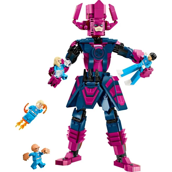 LEGO 76316  Marvel Fantastik Dörtlü, Galactus Yapım Figürüne Karşı - Resim 2