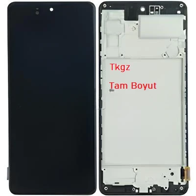 Tkgz - Samsung Galaxy M51 - SM-M515 Uyumlu Lcd Ekran DokunmatikSERVİCE - PACK - FULL ÇITALI - Resim 2