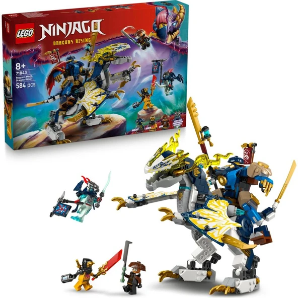 LEGO 71843  Nınjago Rogue’un Robot Ejderha Binicisi ürün görseli 1