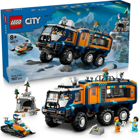 LEGO 60471 City Kutup Kaşifi Laboratuvar Kamyonu ürün görseli 1