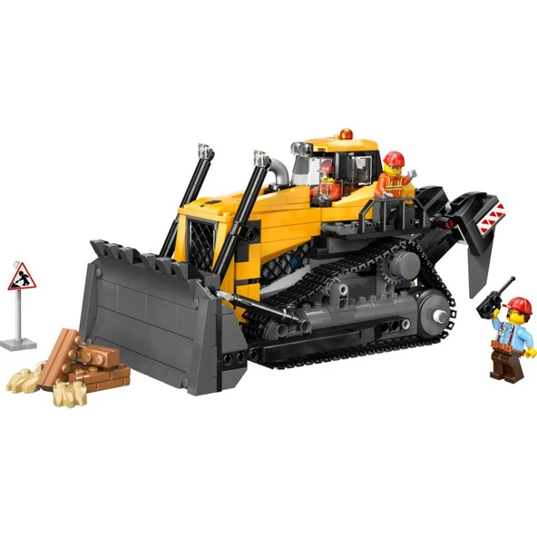 LEGO 60466 City Sarı Buldozer 60466 - Resim 2