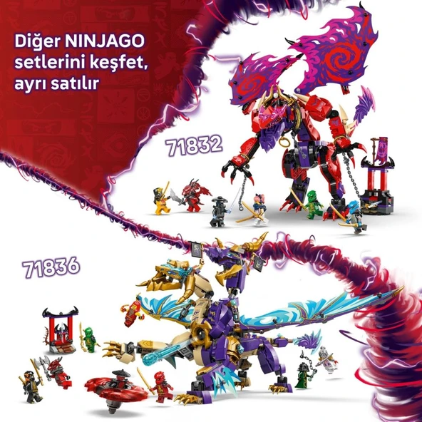 LEGO 71836 NINJAGO Odak Ark Ejderhası - Resim 10