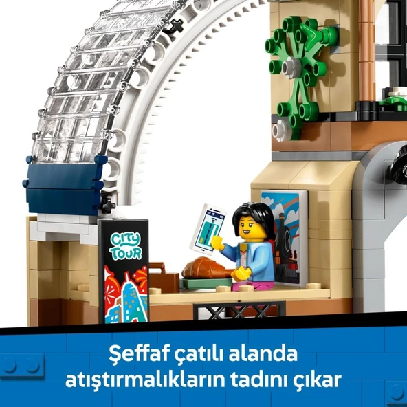 LEGO 60469 City Merkez Tren Istasyonu - Resim 6