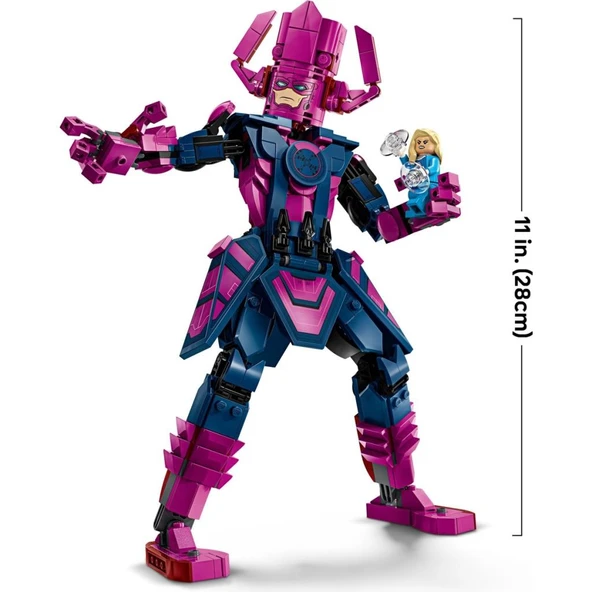 LEGO 76316  Marvel Fantastik Dörtlü, Galactus Yapım Figürüne Karşı - Resim 7