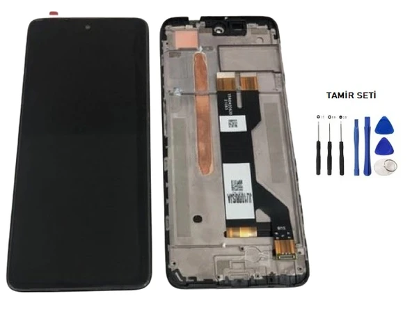 Tkgz - General  Mobile GM 22 PLUS Uyumlu Lcd Ekran Dokunmatik SERVİCE - PACK - FULL ÇITALI + Montaj Seti - Resim 2