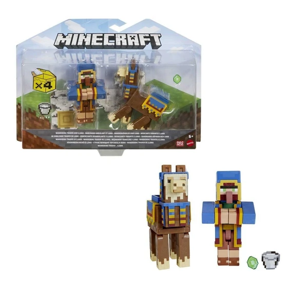 GTT53 Minecraft 3.25inch-8.25cm Figürler - İkili Paket - 2
