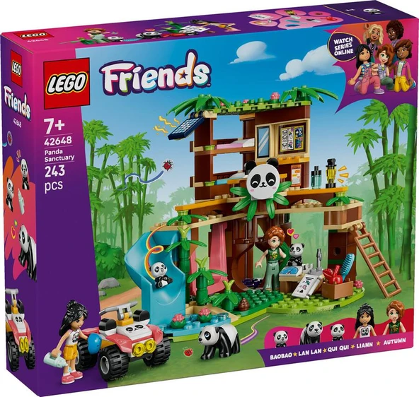 LEGO Friends 42648 Panda Sanctuary ürün görseli 1