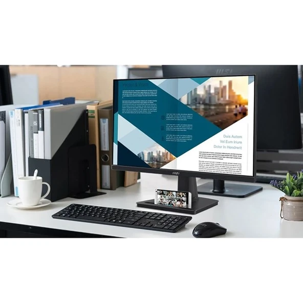 MSI 21.45" PRO MP223 E2 1MS 100 HZ VA 1920X1080 HDMI MONİTÖR - Resim 5