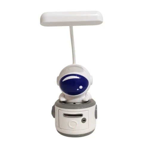 Astronot Şekilli Şarjlı Kumbaralı Masa Lambası - 3