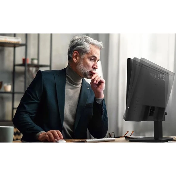 MSI 21.45" PRO MP223 E2 1MS 100 HZ VA 1920X1080 HDMI MONİTÖR - Resim 6