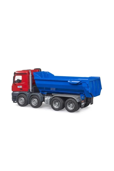 Bruder Mercedes Benz Arocs Damperli Kamyon Kırmızı Mavi Br03621 - 4