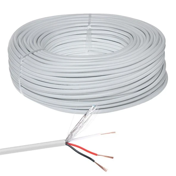 Powermaster PM-27950 2+1X0.50Mm CCA CCTV Kamera Kablosu (250 Metre)