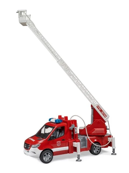 Bruder Mercedes Benz Sprinter Merdivenli Su Püskürten İtfaiye Aracı BR02673 - 4