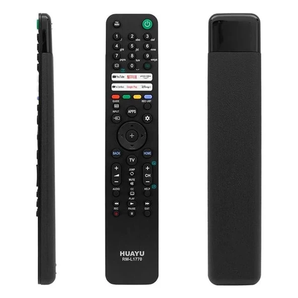 Huayu RM-L1770 Sony Youtube-Prime Video-Google Play-Netflix-Disney Tuşlu Lcd-Led Tv Kumanda ürün görseli