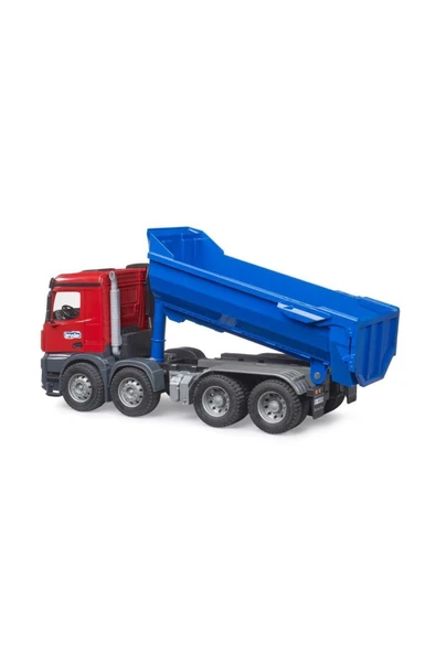 Bruder Mercedes Benz Arocs Damperli Kamyon Kırmızı Mavi Br03621 - 5