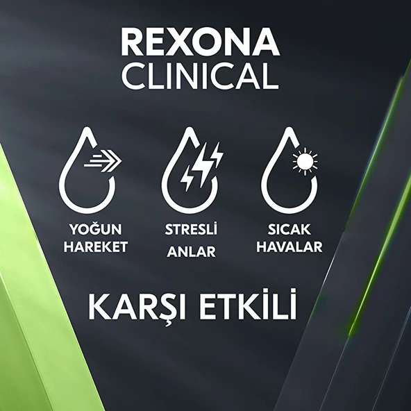 Rexona Men, Clinical Protection, Erkek Stick Deodorant Active Fresh - 45 ml - Resim 4