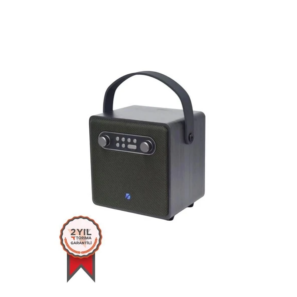 Bts-1688 Yeşil Mikrofonlu Karaoke Bluetooth Hoparlör - 3