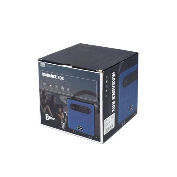 Bts-1688 Yeşil Mikrofonlu Karaoke Bluetooth Hoparlör - 5