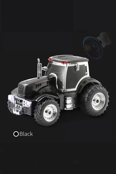 D42 Siyah Traktör Tasarım Usb/fm Radyo Bluetooth Hoparlör Speaker - 5