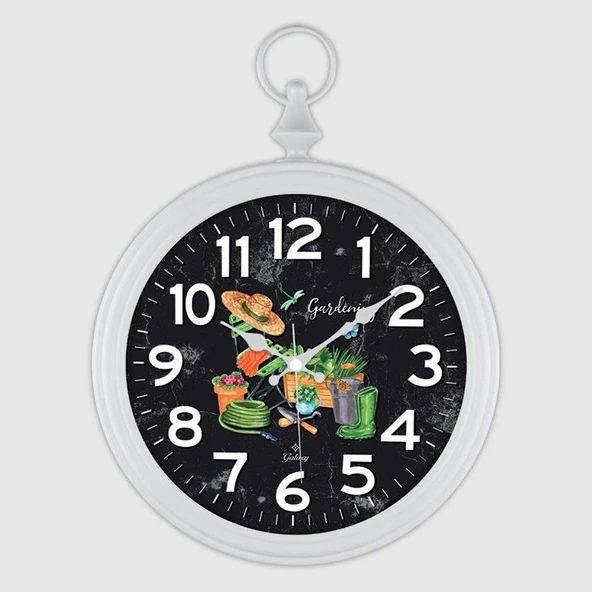 Galaxy D-217-b-6 Dekoratif Köstekli Duvar Saati