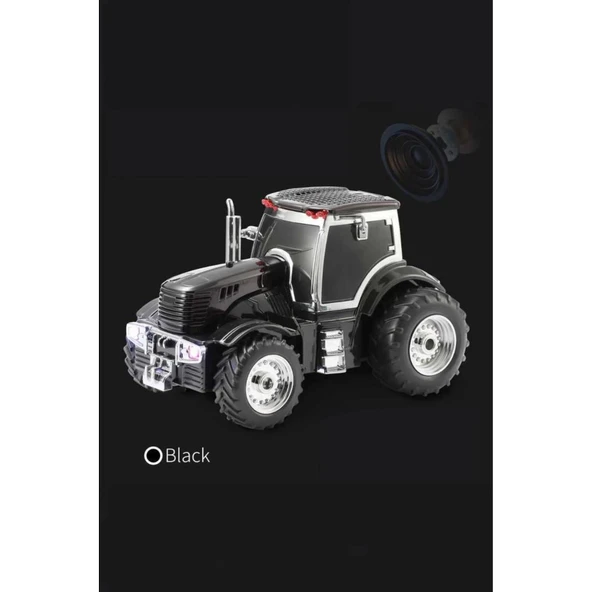 D42 Siyah Traktör Tasarım Usb/fm Radyo Bluetooth Hoparlör Speaker - 3