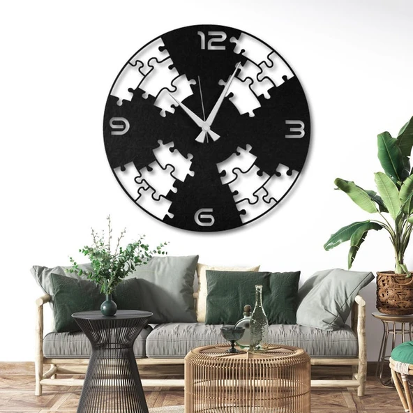 Puzzle Modern Dekoratif dekor Saat - 1