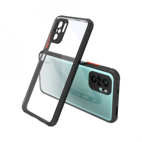 Xiaomi Redmi Note 10S Kılıf ​​ Kaff Kapak - 2