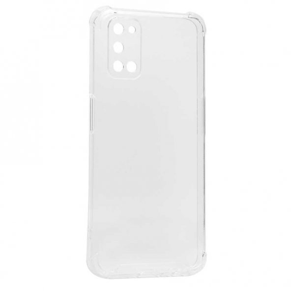 Oppo A52 Kılıf  Kamera Korumalı Nitro Anti Shock Silikon - 2