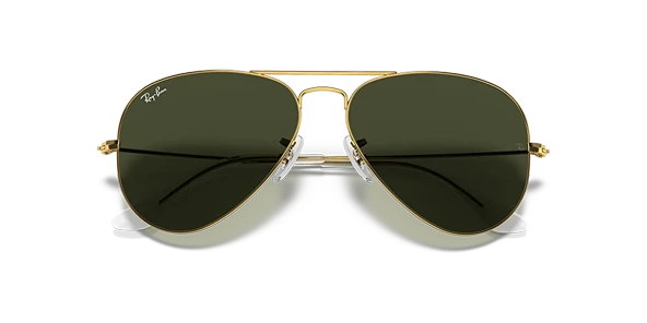 Ray-Ban Aviator 3025 L0205 Gold-Green Güneş Gözlüğü - 6