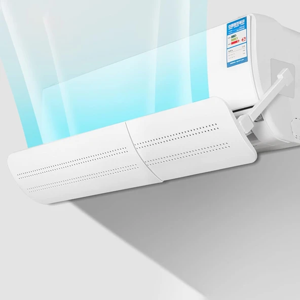 TriLine Delikli Ayarlanabilir 58-105 CM Klima Hava Yönlendirici Klima Aparatı Klima Siperliği ürün görseli 1