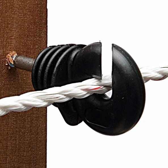 Elektrikli Çit İzolatör Burgu Vidalı 100 ADET