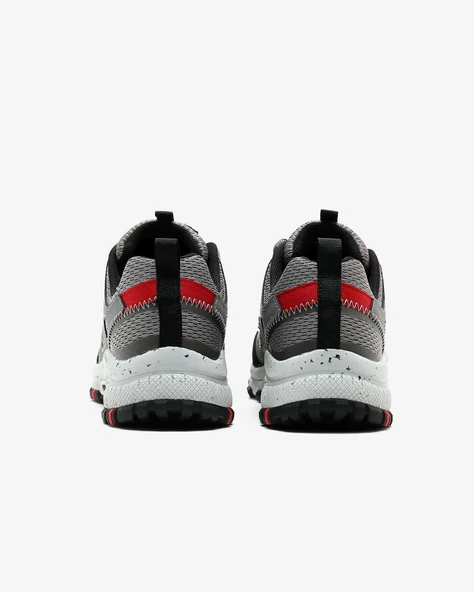 Skechers HİLLCREST Gri/Kırmızı Gri/Kırmızı 43 - 5