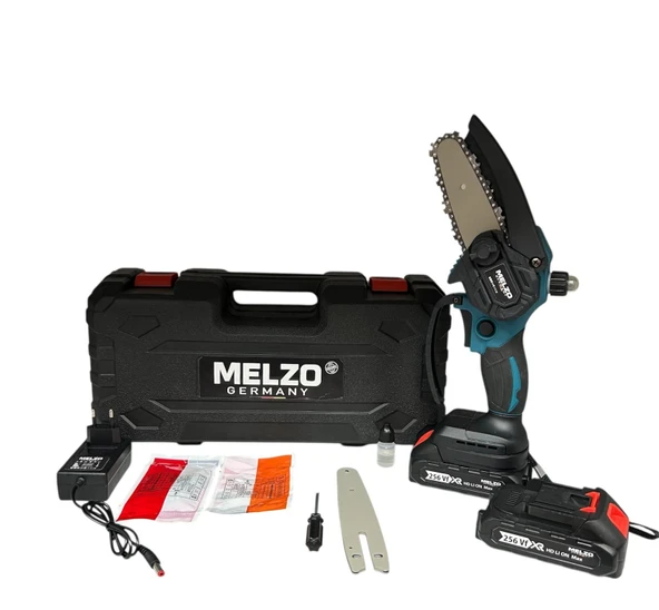 MELZOGERMANY ŞARJLI TESTERE ÇİFT BATARYA YAĞLI ZİNCİRLİ TESTERE ürün görseli