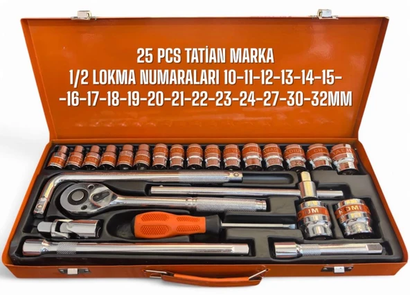 MELZO GERMANY 25 PCS LOKMA TAKIMI - 1